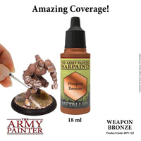 The Army Painter - Metallic Warpaints - Weapon Bronze - Khaki and Green Books