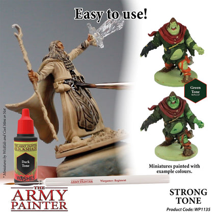 The Army Painter - Quickshade Wash - Strong Tone Ink - Khaki and Green Books
