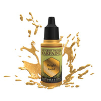 THE ARMY PAINTER WARPAINTS METALLICS: BRIGHT GOLD - Khaki and Green Books