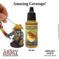 THE ARMY PAINTER WARPAINTS METALLICS: BRIGHT GOLD - Khaki and Green Books
