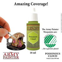 The Army Painter - Acrylic War Paint - Poisonous Cloud - Khaki and Green Books