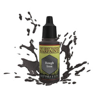 THE ARMY PAINTER WARPAINTS METALLICS: ROUGH IRON - Khaki and Green Books