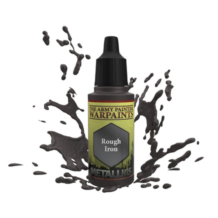 THE ARMY PAINTER WARPAINTS METALLICS: ROUGH IRON - Khaki and Green Books