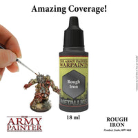 THE ARMY PAINTER WARPAINTS METALLICS: ROUGH IRON - Khaki and Green Books