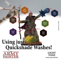 THE ARMY PAINTER WARPAINTS WASHES LIGHT TONE