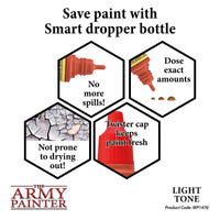 THE ARMY PAINTER WARPAINTS WASHES LIGHT TONE