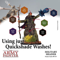 THE ARMY PAINTER WARPAINTS WASHES MILITARY SHADER