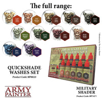 THE ARMY PAINTER WARPAINTS WASHES MILITARY SHADER
