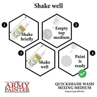 THE ARMY PAINTER WARPAINTS EFFECT QUICKSHADE WASH MIXING MEDIUM