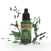 THE ARMY PAINTER WARPAINTS METALLICS: GLITTER GREEN - Khaki and Green Books