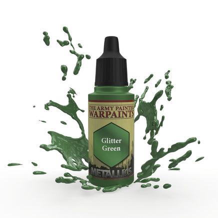 THE ARMY PAINTER WARPAINTS METALLICS: GLITTER GREEN - Khaki and Green Books