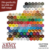 THE ARMY PAINTER WARPAINTS METALLICS: GLITTER GREEN - Khaki and Green Books