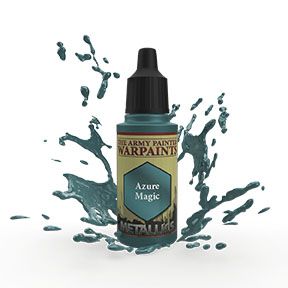 THE ARMY PAINTER WARPAINTS METALLICS: AZURE MAGIC - Khaki and Green Books