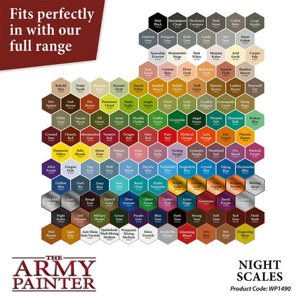 THE ARMY PAINTER WARPAINTS METALLICS: NIGHT SCALES - Khaki and Green Books
