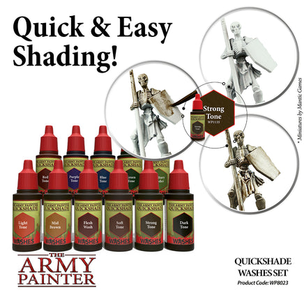 The Army Painter - Quickshade Washes Set - Khaki & Green Books
