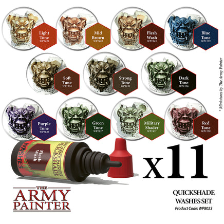 The Army Painter - Quickshade Washes Set - Khaki & Green Books