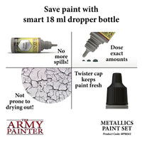 The Army Painter - Warpaints Metallics Paint Set - Khaki & Green Books