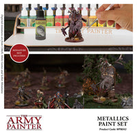 The Army Painter - Warpaints Metallics Paint Set - Khaki & Green Books