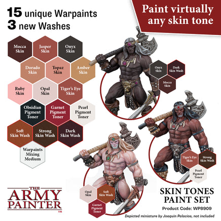 The Army Painter - Skin Tone Paint Set - Khaki & Green Books