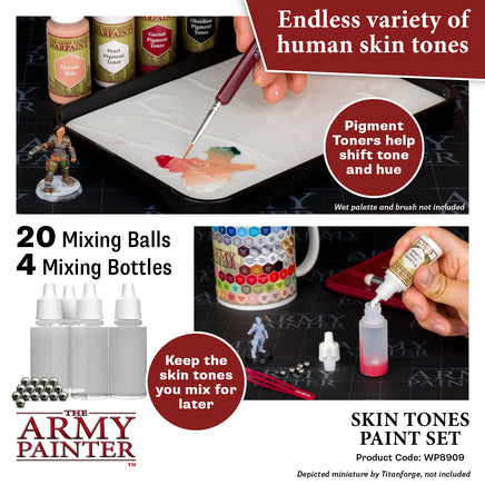 The Army Painter - Skin Tone Paint Set - Khaki & Green Books