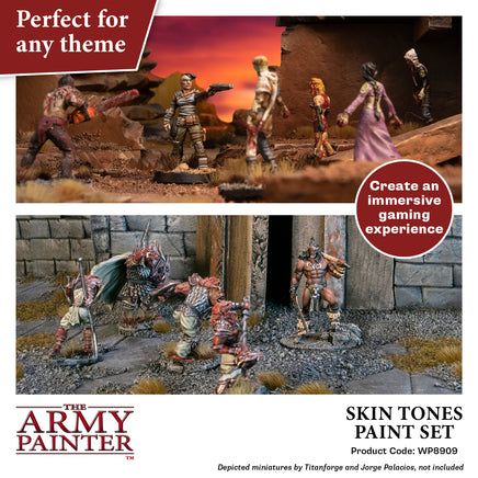 The Army Painter - Skin Tone Paint Set - Khaki & Green Books
