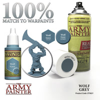 The Army Painter Colour Primer Spray - Wolf Grey - Khaki & Green Books