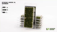 GAMERS GRASS : STRONG GREEN 12MM TUFTS