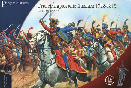 Perry Miniatures  - FN 140 Plastic French Napoleonic Hussars - Khaki and Green Books
