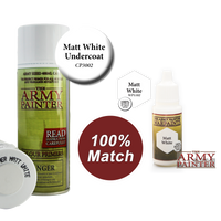 The Army Painter - Acrylic War Paint - Matt White - Khaki & Green Books
