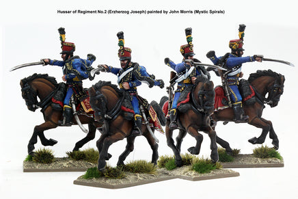 Perry Miniatures - AN 100 Napoleonic Austrian Hussars 1805-15 - Khaki and Green Books