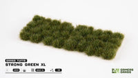 GAMERS GRASS : STRONG GREEN 12MM TUFTS