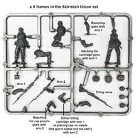 Perry Miniatures - ACW 120  Union Infantry in Sack Coats Skirmishing 1861-65 - Khaki and Green Books