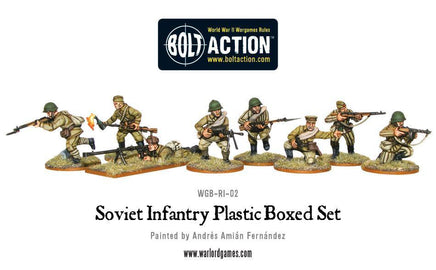 Bolt Action - Soviet Infantry (Plastic) - Khaki and Green Books