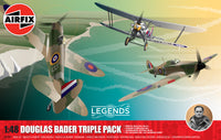 AIRFIX - A40101 DOUGLAS BADER TRIPLE PACK 1/48