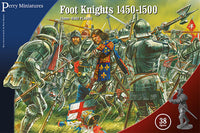 PERRY MINIATURES - WAR OF THE ROSES FOOT KNIGHTS 1450-1500