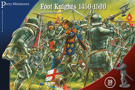 PERRY MINIATURES - WAR OF THE ROSES FOOT KNIGHTS 1450-1500