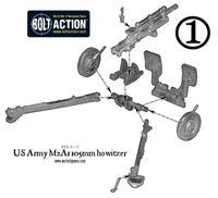 BOLT ACTION : US ARMY M2A1 105MM MEDIUM ARTILLERY