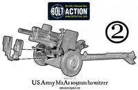BOLT ACTION : US ARMY M2A1 105MM MEDIUM ARTILLERY (WINTER)