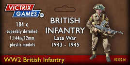VICTRIX MINIATURES - BRITISH INFANTRY AND HEAVY WEAPONS