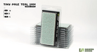 GAMERS GRASS : PALE TEAL TINY TUFTS