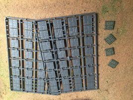 RENEDRA WARGAMING BASES PAVED 20 X 20MM  (64)