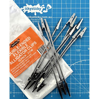 ICKYSTICKY DOUBLE ENDED FLEX CLIPS