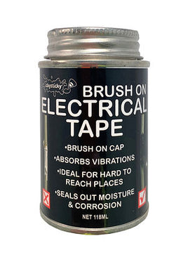 ICKYSTICKY BLACK BRUSH ON ELECTRICAL TAPE 118ML