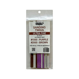 ICKYSTICKY SANDING TWIGS ULTRA FINE 20PK