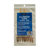 ICKYSTICKY ALLIGATOR CLIPS 10PK