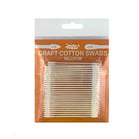 ICKYSTICKY CRAFT COTTON SWABS ASSORTED SIZES 50 PACK