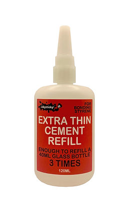 ICKYSTICKY EXTRA THIN CEMENT REFILL 120ML