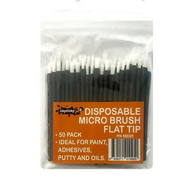 ICKYSTICKY DISPOSABLE MICRO BRUSHES FLAT TIP