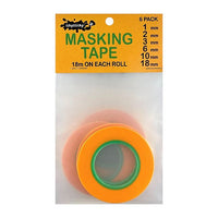 ICKYSTICKY MASKING TAPE SET 1-18MM