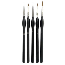 ICKYSTICKY NATURAL 5 PIECE PAINT BRUSH SETS